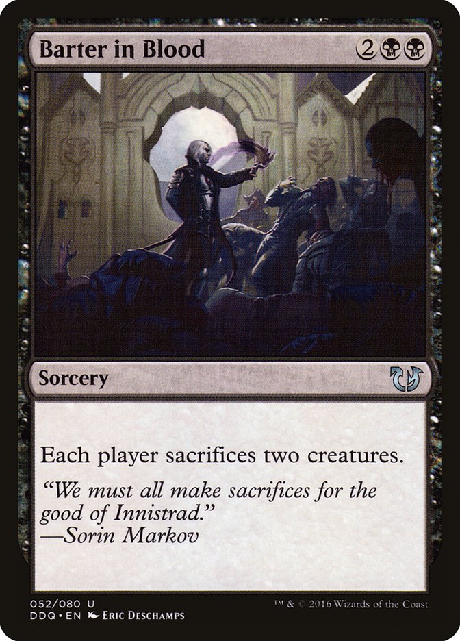 Barter in Blood [Duel Decks: Blessed vs. Cursed] | Shuffle n Cut Hobbies & Games