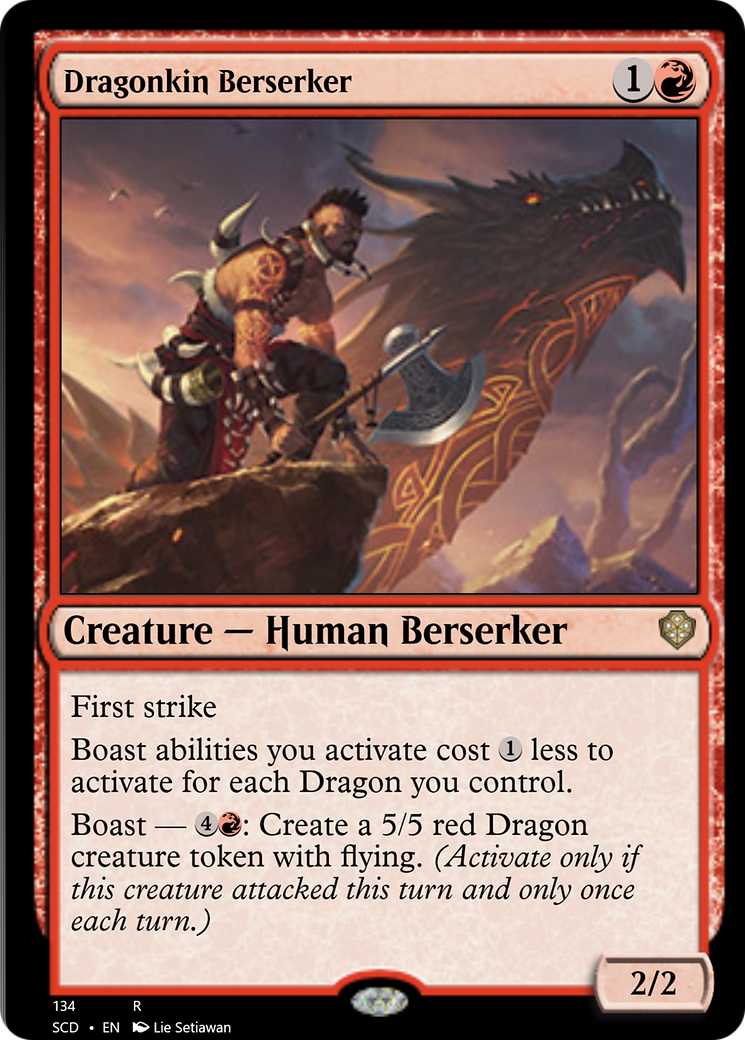 Dragonkin Berserker [Starter Commander Decks] | Shuffle n Cut Hobbies & Games