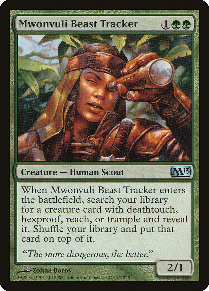 Mwonvuli Beast Tracker [Magic 2013] | Shuffle n Cut Hobbies & Games