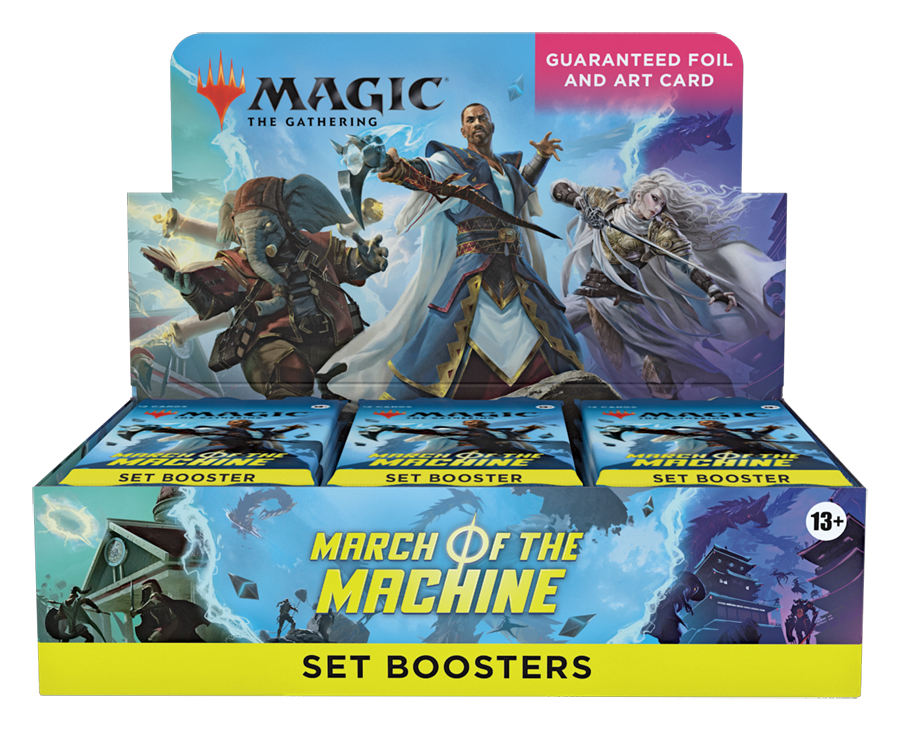 March of the Machine - Set Booster Display | Shuffle n Cut Hobbies & Games