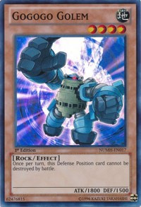 Gogogo Golem [NUMH-EN017] Super Rare | Shuffle n Cut Hobbies & Games