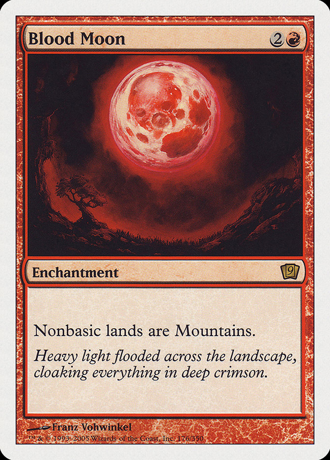 Blood Moon [Ninth Edition] | Shuffle n Cut Hobbies & Games