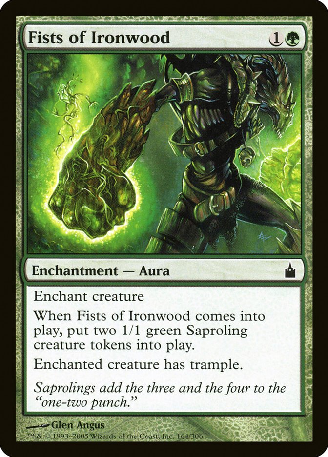 Fists of Ironwood [Ravnica: City of Guilds] | Shuffle n Cut Hobbies & Games