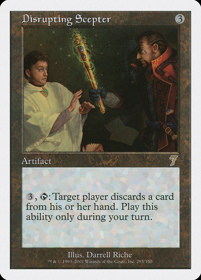Disrupting Scepter [Seventh Edition] | Shuffle n Cut Hobbies & Games