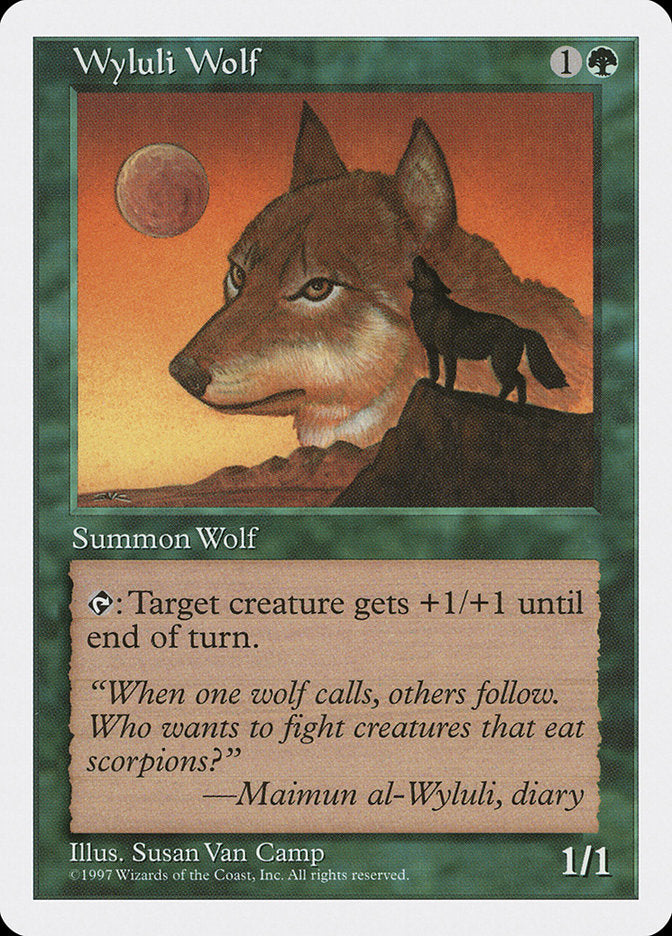 Wyluli Wolf [Fifth Edition] | Shuffle n Cut Hobbies & Games