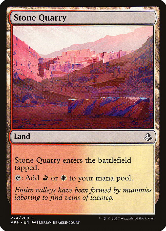 Stone Quarry [Amonkhet] | Shuffle n Cut Hobbies & Games
