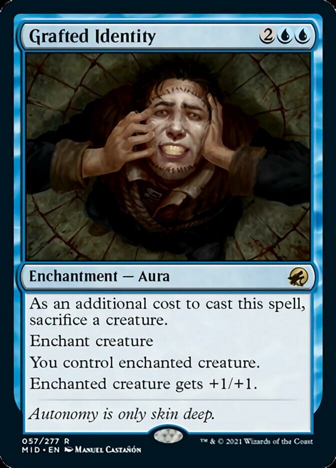 Grafted Identity [Innistrad: Midnight Hunt] | Shuffle n Cut Hobbies & Games