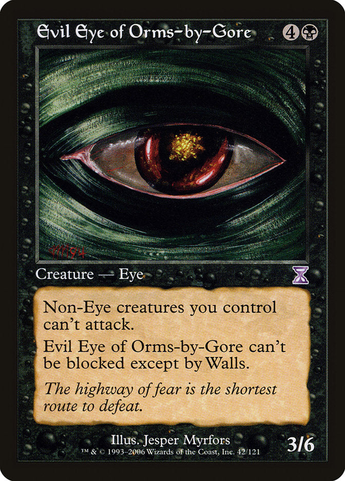 Evil Eye of Orms-by-Gore [Time Spiral Timeshifted] | Shuffle n Cut Hobbies & Games