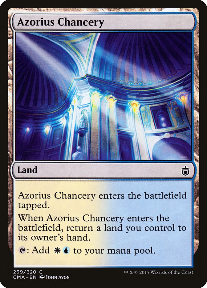 Azorius Chancery [Commander Anthology] | Shuffle n Cut Hobbies & Games