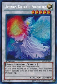 Armades, Keeper of Boundaries [JOTL-EN045] Secret Rare | Shuffle n Cut Hobbies & Games