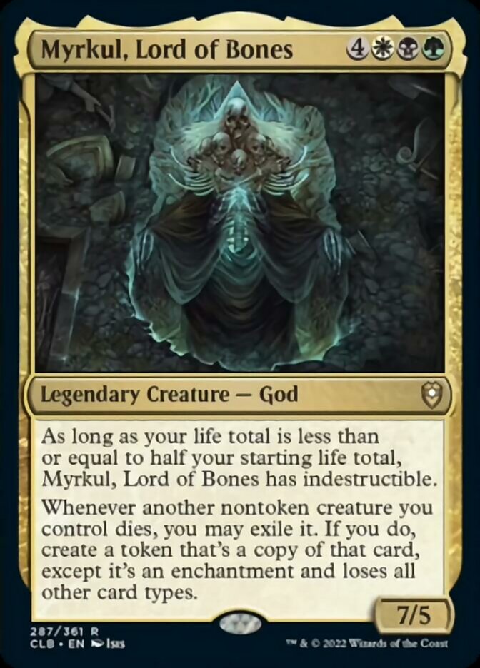 Myrkul, Lord of Bones [Commander Legends: Battle for Baldur's Gate] | Shuffle n Cut Hobbies & Games