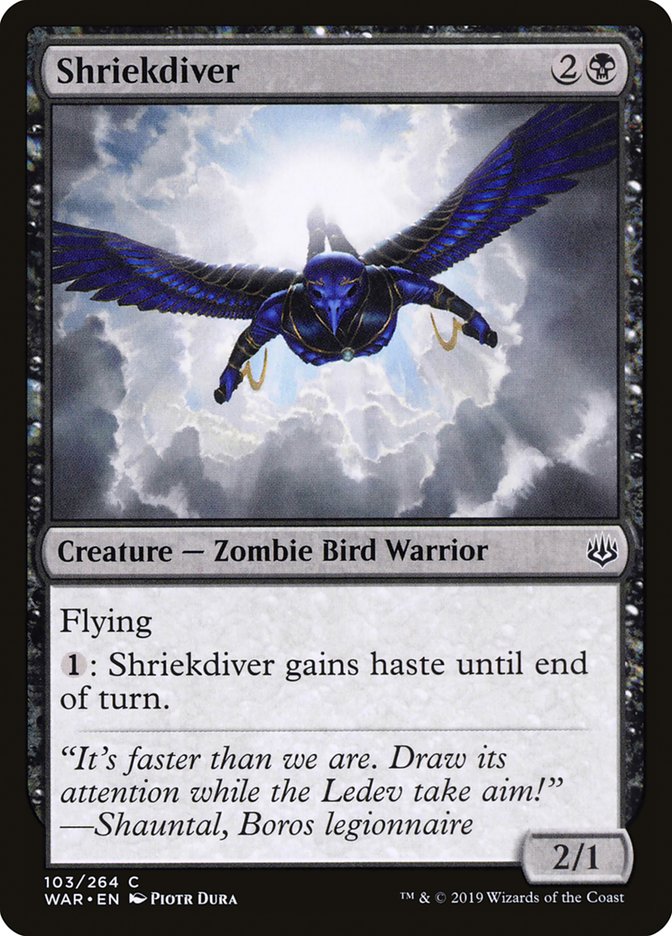 Shriekdiver [War of the Spark] | Shuffle n Cut Hobbies & Games