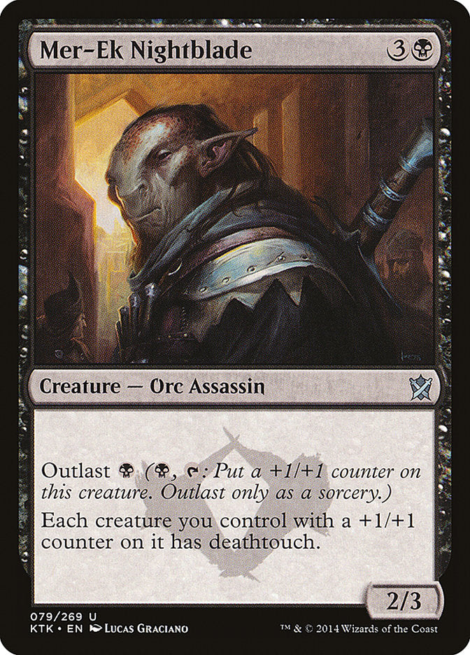 Mer-Ek Nightblade [Khans of Tarkir] | Shuffle n Cut Hobbies & Games