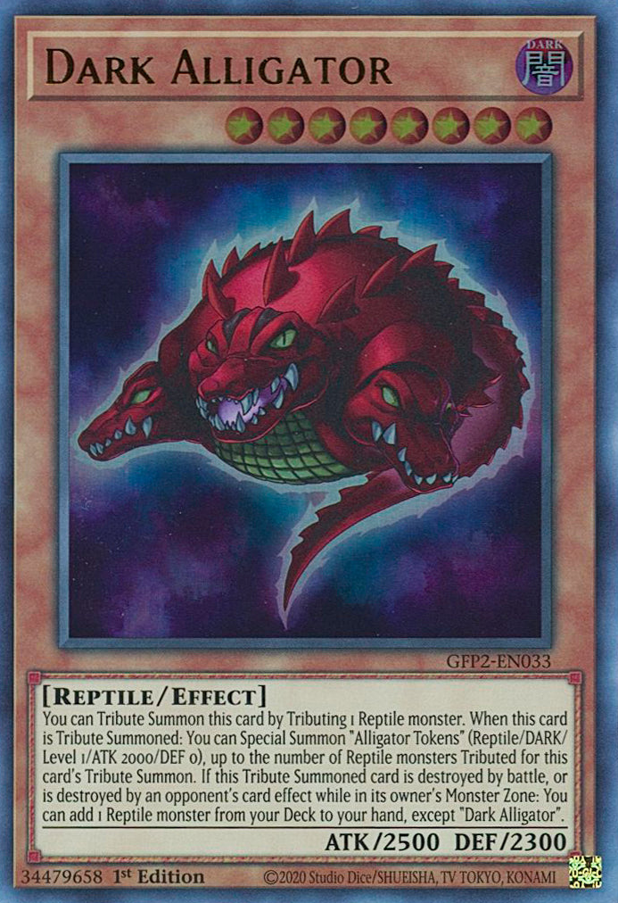 Dark Alligator [GFP2-EN033] Ultra Rare | Shuffle n Cut Hobbies & Games