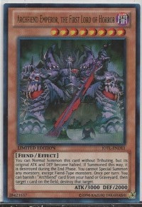 Archfiend Emperor, the First Lord of Horror [JOTL-ENDE1] Ultra Rare | Shuffle n Cut Hobbies & Games