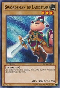 Swordsman of Landstar [LCJW-EN010] Common | Shuffle n Cut Hobbies & Games