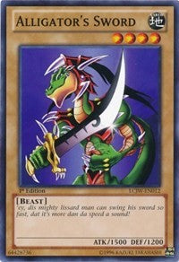 Alligator's Sword [LCJW-EN012] Common | Shuffle n Cut Hobbies & Games