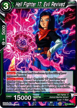 Hell Fighter 17, Evil Revived (BT5-066) [Miraculous Revival] | Shuffle n Cut Hobbies & Games
