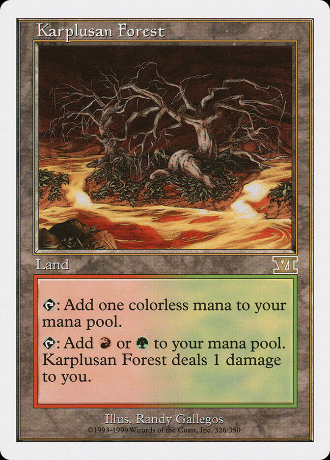 Karplusan Forest [Classic Sixth Edition] | Shuffle n Cut Hobbies & Games