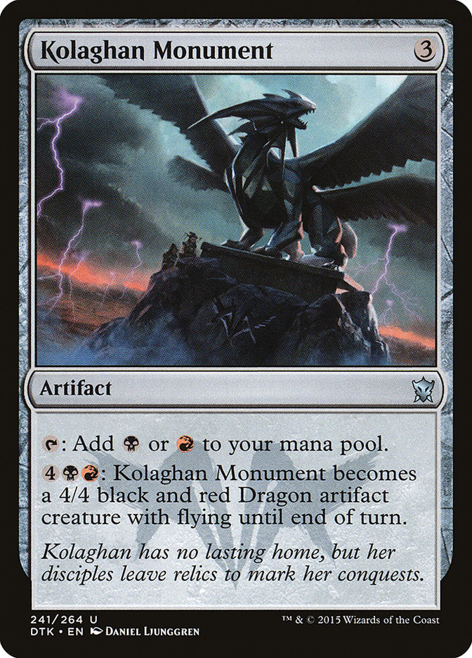 Kolaghan Monument [Dragons of Tarkir] | Shuffle n Cut Hobbies & Games