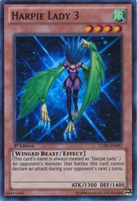 Harpie Lady 3 [LCJW-EN092] Super Rare | Shuffle n Cut Hobbies & Games