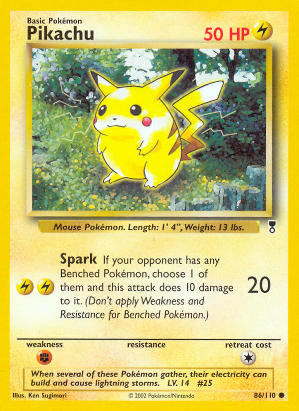 Pikachu (86/110) [Legendary Collection] | Shuffle n Cut Hobbies & Games