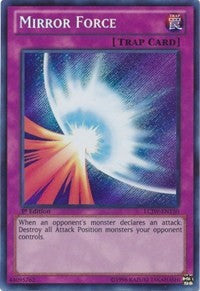 Mirror Force [LCJW-EN130] Secret Rare | Shuffle n Cut Hobbies & Games