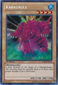 Kabazauls [LCJW-EN142] Secret Rare | Shuffle n Cut Hobbies & Games