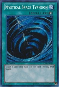 Mystical Space Typhoon [LCJW-EN285] Secret Rare | Shuffle n Cut Hobbies & Games