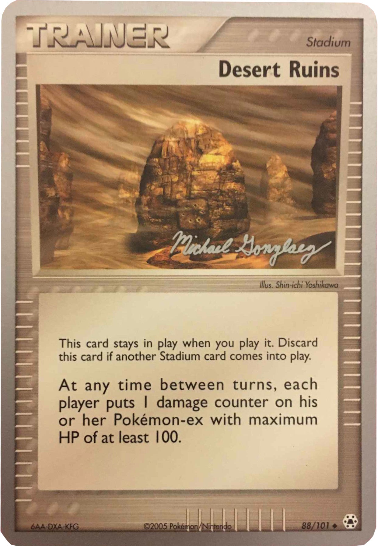 Desert Ruins (88/101) (King of the West - Michael Gonzalez) [World Championships 2005] | Shuffle n Cut Hobbies & Games