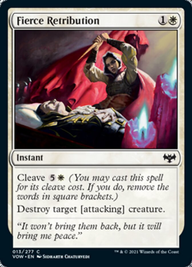 Fierce Retribution [Innistrad: Crimson Vow] | Shuffle n Cut Hobbies & Games