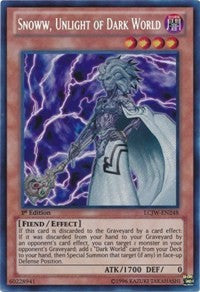 Snoww, Unlight of Dark World [LCJW-EN248] Secret Rare | Shuffle n Cut Hobbies & Games