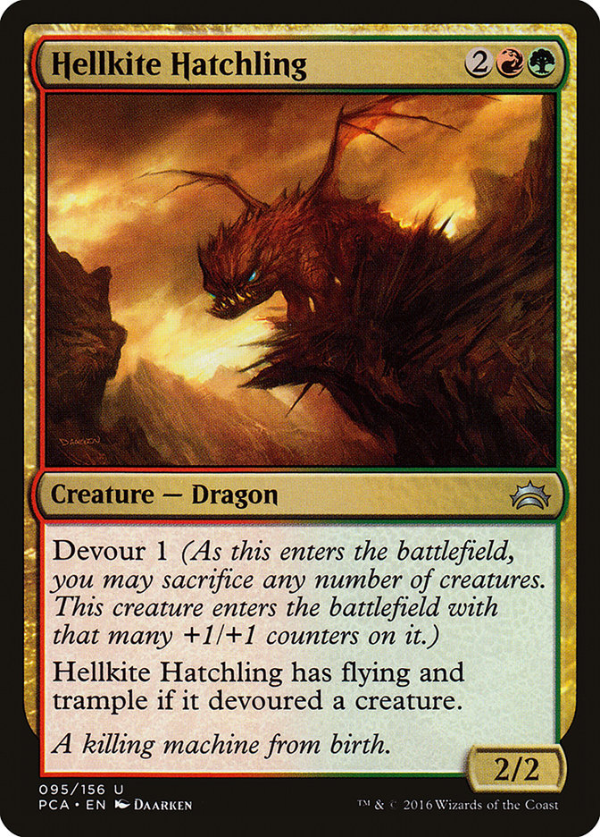 Hellkite Hatchling [Planechase Anthology] | Shuffle n Cut Hobbies & Games