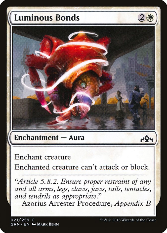 Luminous Bonds [Guilds of Ravnica] | Shuffle n Cut Hobbies & Games