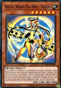Virtual World Oto-Hime - Toutou [BLVO-EN099] Super Rare | Shuffle n Cut Hobbies & Games