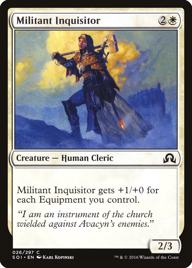 Militant Inquisitor [Shadows over Innistrad] | Shuffle n Cut Hobbies & Games