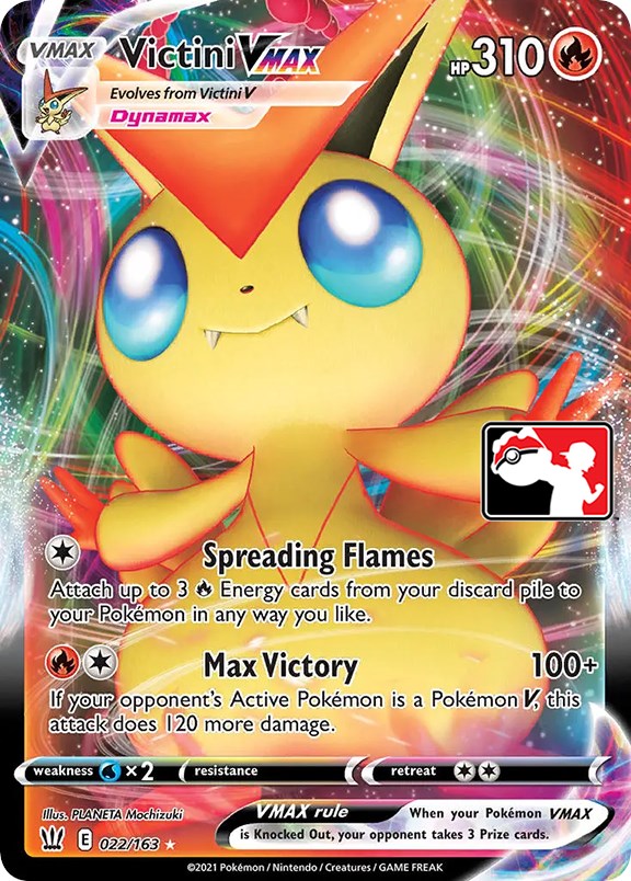 Victini VMAX (022/163) [Prize Pack Series One] | Shuffle n Cut Hobbies & Games