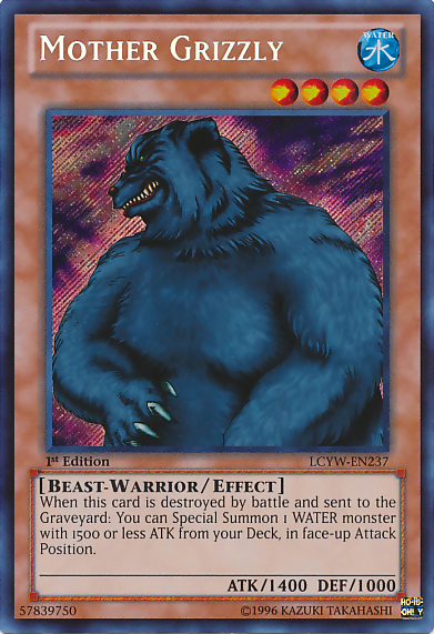 Mother Grizzly [LCYW-EN237] Secret Rare | Shuffle n Cut Hobbies & Games