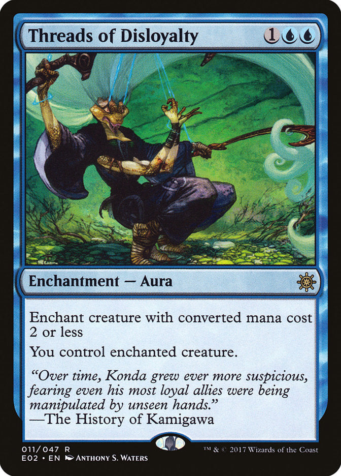 Threads of Disloyalty [Explorers of Ixalan] | Shuffle n Cut Hobbies & Games