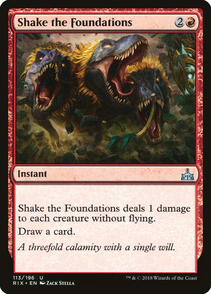 Shake the Foundations [Rivals of Ixalan] | Shuffle n Cut Hobbies & Games