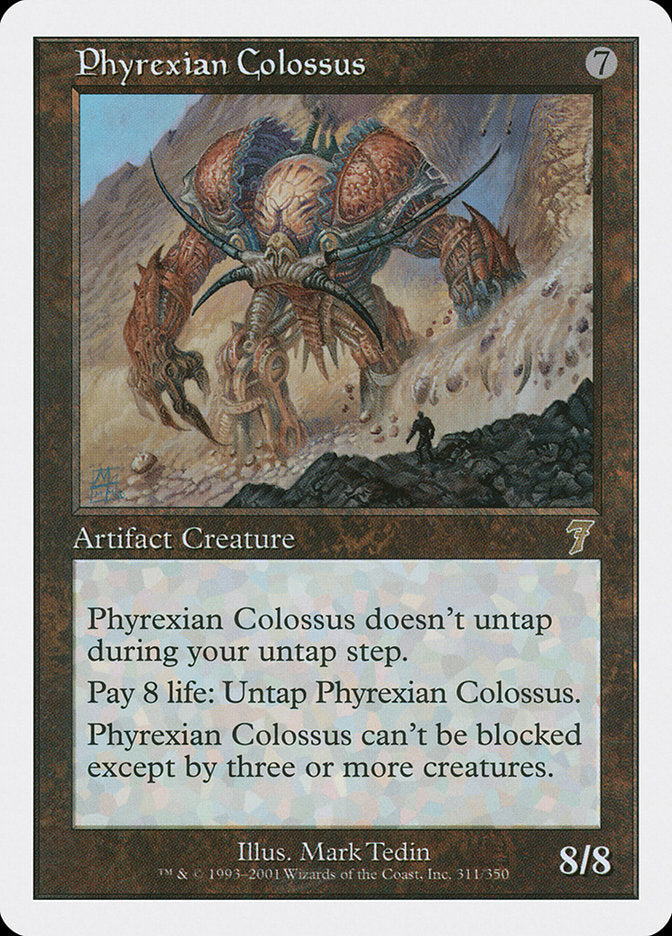 Phyrexian Colossus [Seventh Edition] | Shuffle n Cut Hobbies & Games