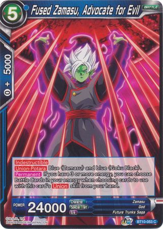 Fused Zamasu, Advocate for Evil [BT10-053] | Shuffle n Cut Hobbies & Games