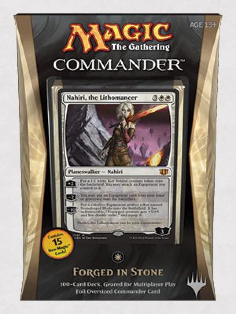 Magic 2014 Commander Deck: Forged In Stone – Shuffle n Cut Hobbies & Games