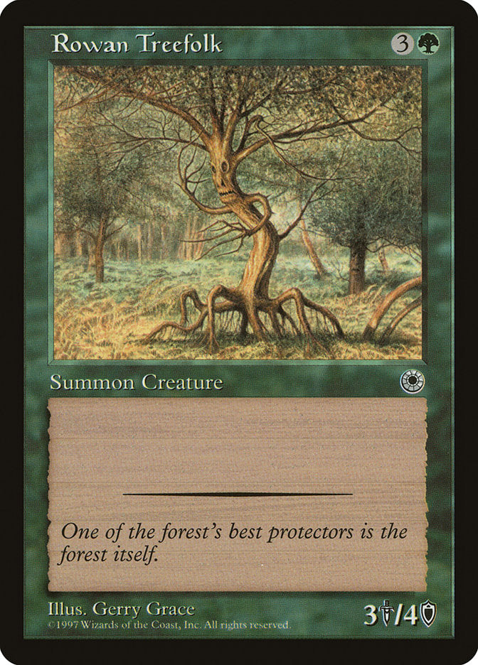 Rowan Treefolk [Portal] | Shuffle n Cut Hobbies & Games