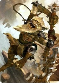 Teeterpeak Ambusher Art Card [Zendikar Rising Art Series] | Shuffle n Cut Hobbies & Games