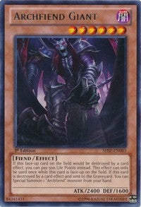 Archfiend Giant [SHSP-EN083] Rare | Shuffle n Cut Hobbies & Games