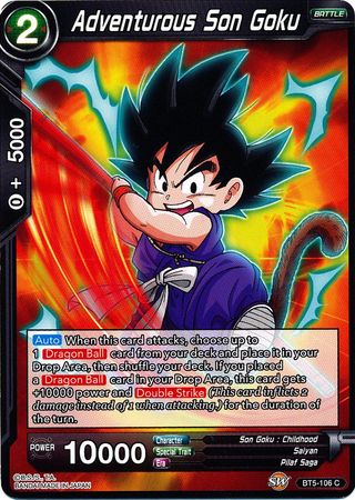 Adventurous Son Goku (BT5-106) [Miraculous Revival] | Shuffle n Cut Hobbies & Games