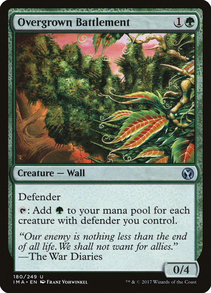 Overgrown Battlement [Iconic Masters] | Shuffle n Cut Hobbies & Games