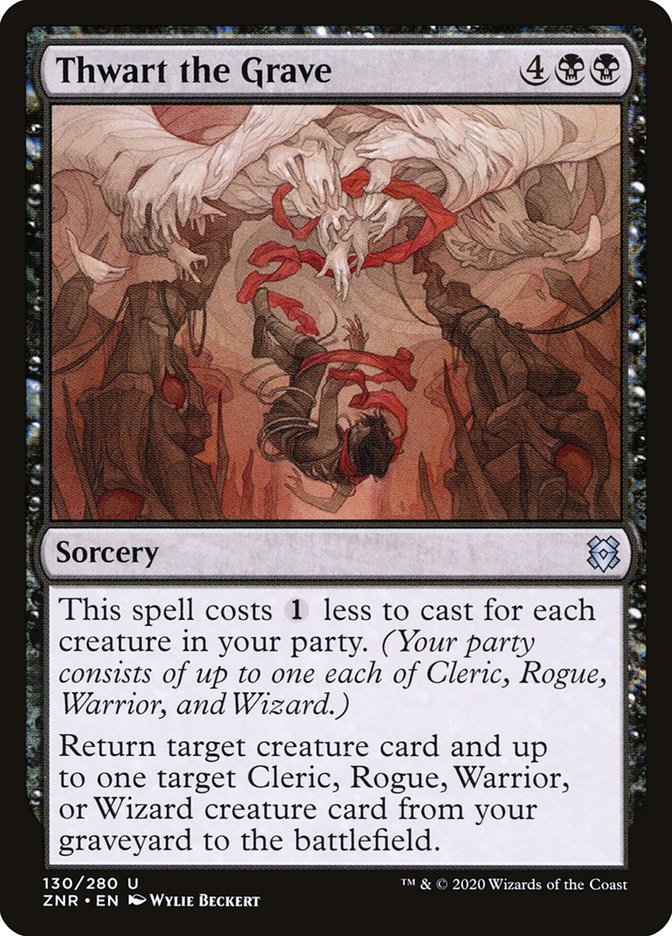 Thwart the Grave [Zendikar Rising] | Shuffle n Cut Hobbies & Games