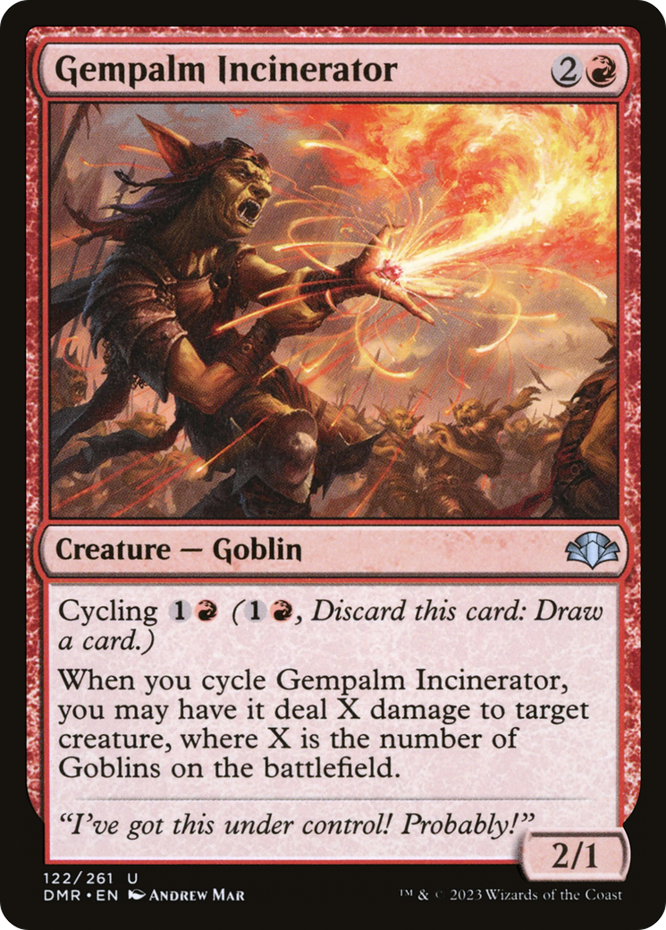 Gempalm Incinerator [Dominaria Remastered] | Shuffle n Cut Hobbies & Games